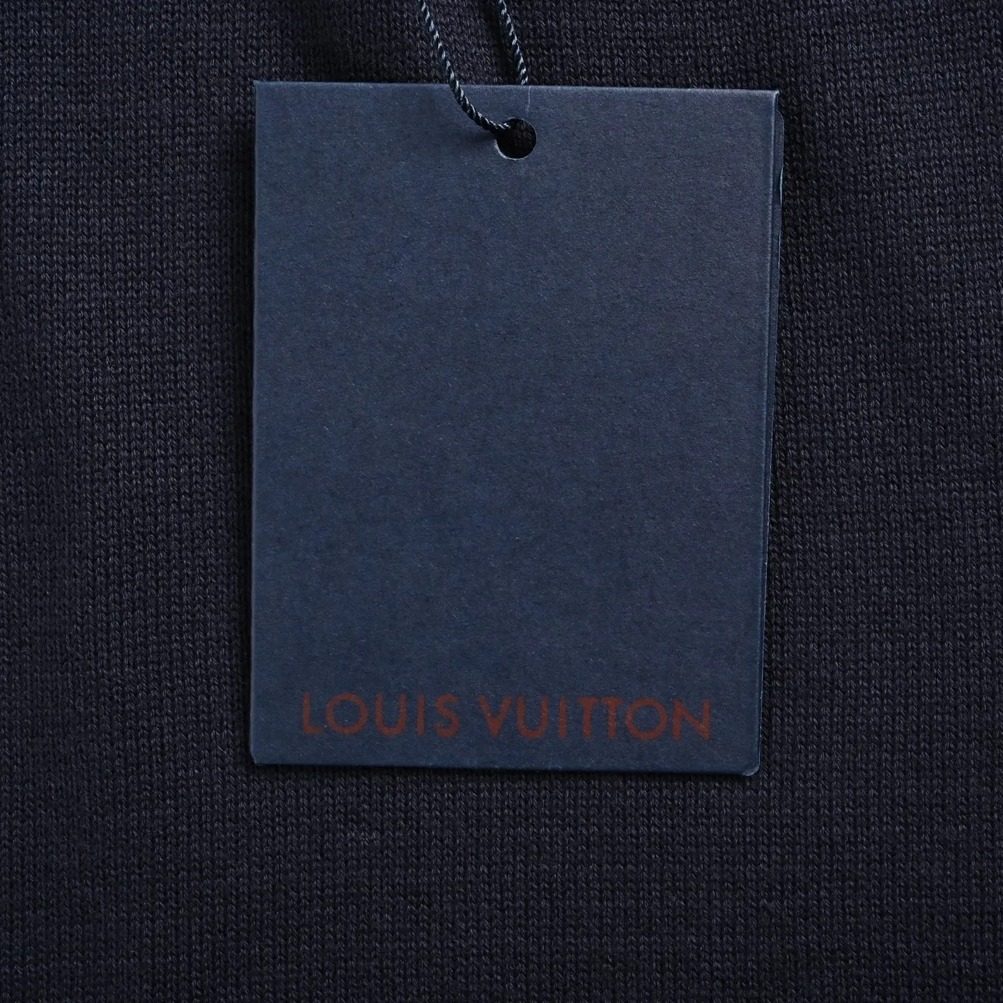 Louis Vuitton/Louis Vuitton 26ss chest silicone badge knitted short sleeves